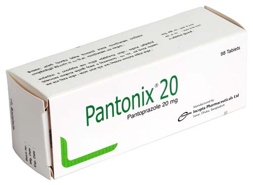 Tablet Pantonix 20mg ( 98 pcs)